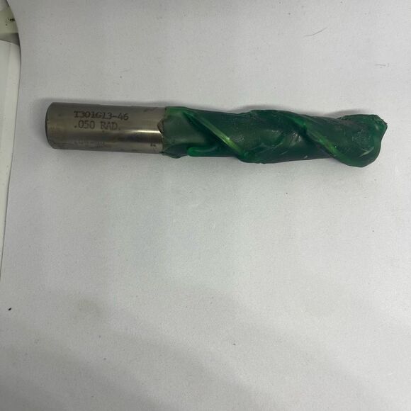 Regal Beloit HSS 2 Flute Bull Nose End Mill T301G13-46 .050 RAD 2FL - Picture 1 of 6